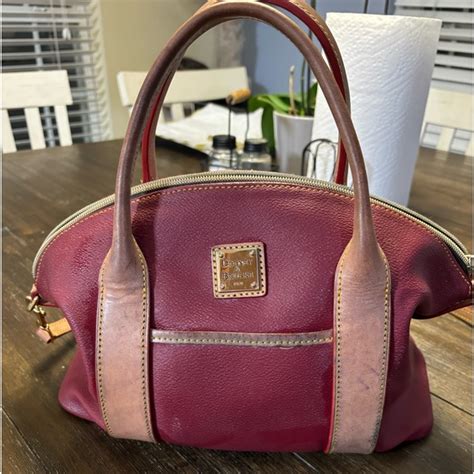 burgundy designer purse|dooney and bourke burgundy purse.